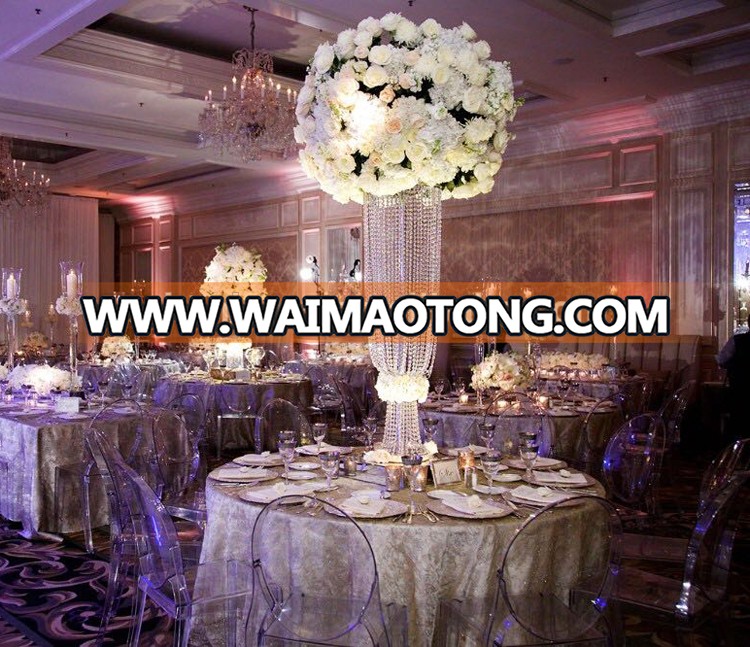 92cm table crystal wedding decoration flower stand centerpieces