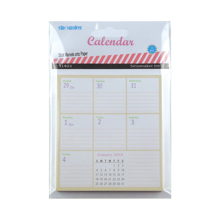 2019 wholesale promotional different size custom to do list notepad for office