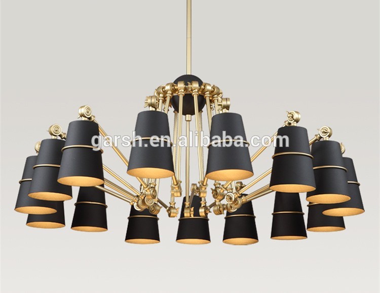 Modern Large Ceiling Chandelier Hotel Lamp