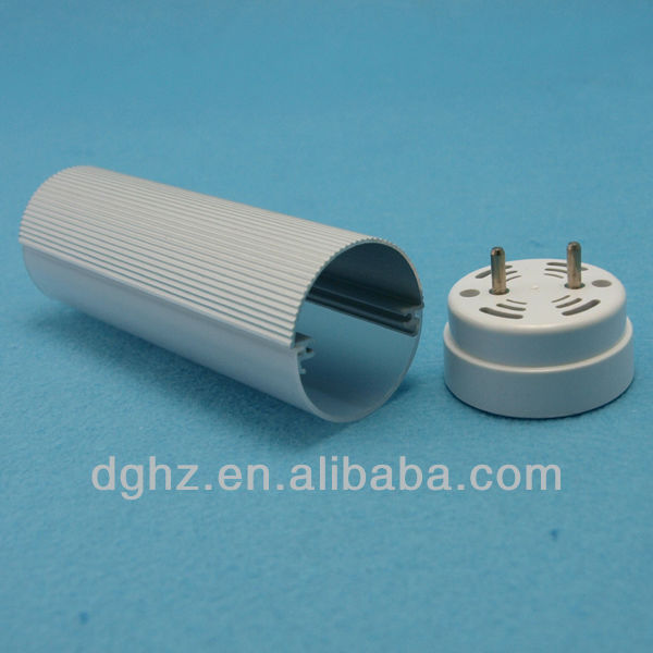 24 inch T10 led tube housing/casing only price with high brightness in China