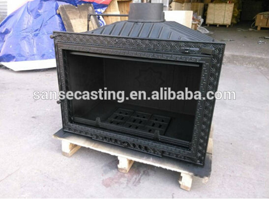 Indoor usage and insert installation type wood burning fireplace insert BSC327