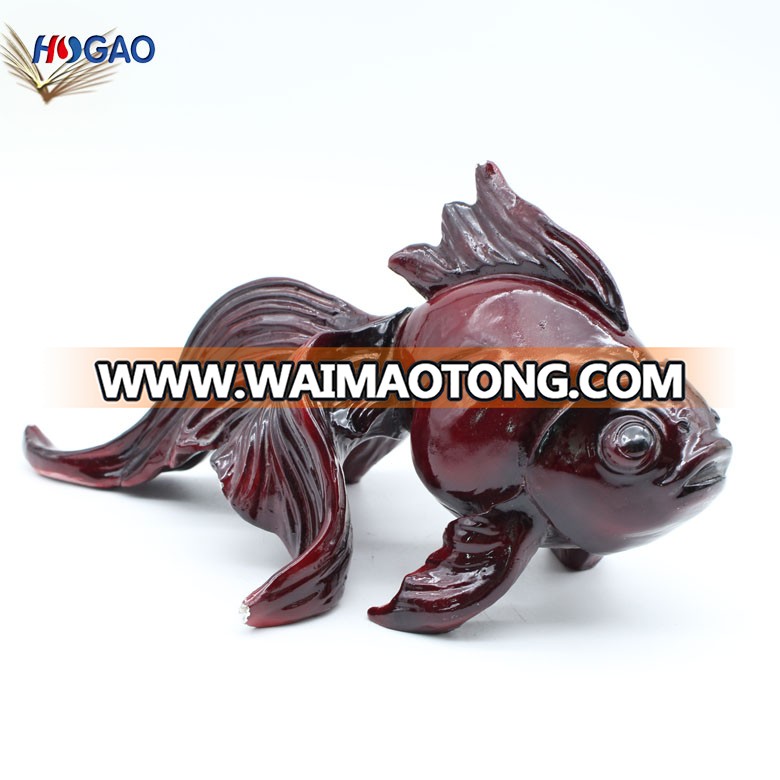 Factory direct cheap sale resin fish figurines statue