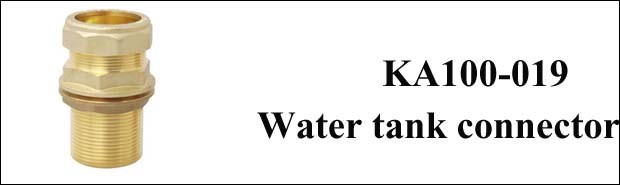 Idealflex Factory Provide Pipe Fitting Brass Water Tank Connector