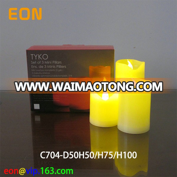 New Indoor/Outdoor LED Flameless Tealights Flickering Tea Light Candles