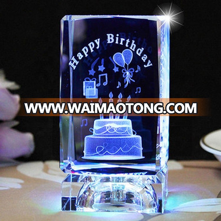 3d laser crystal christian gift ,crystal item