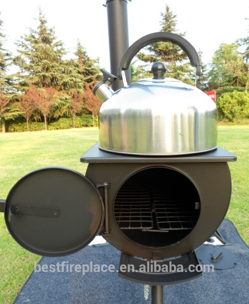 Outdoor warm tent stove