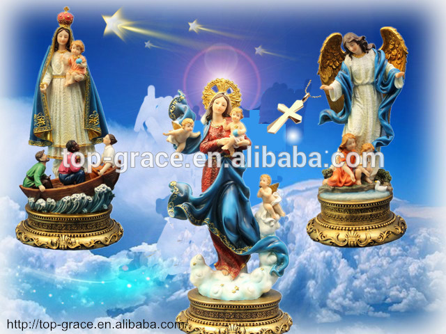 new arrival resin religious maria christ catholic figurines decor