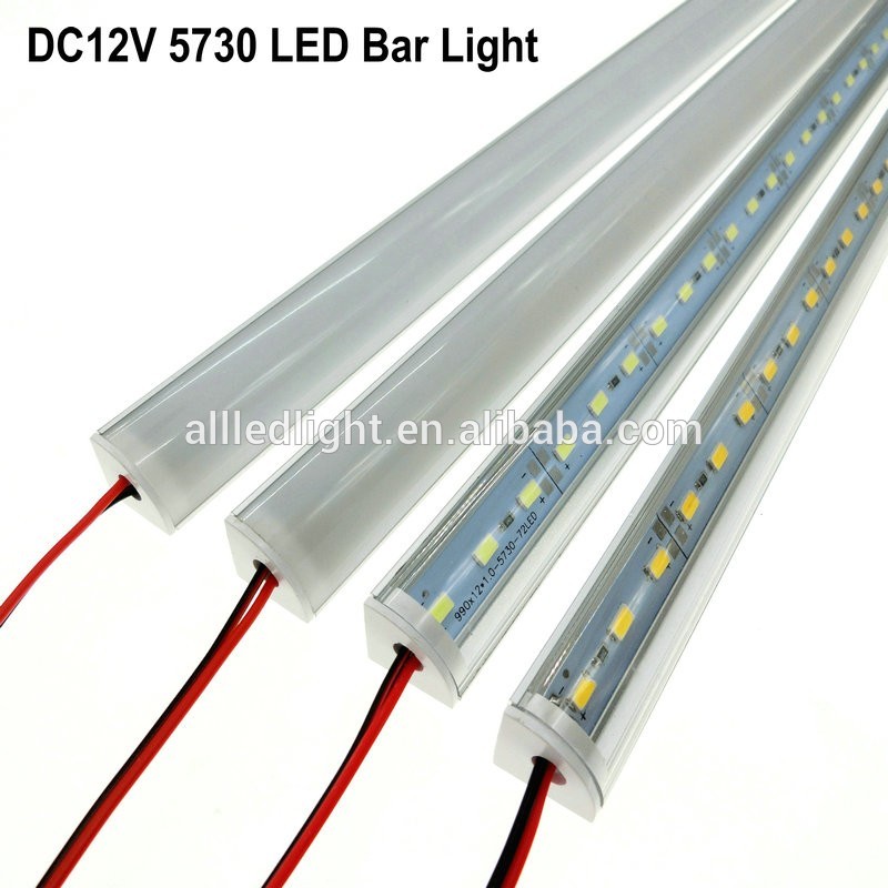 Wall Corner LED Bar Light DC 12V 50cm SMD 5730 LED Strip Light For Kitchen Under Cabinet