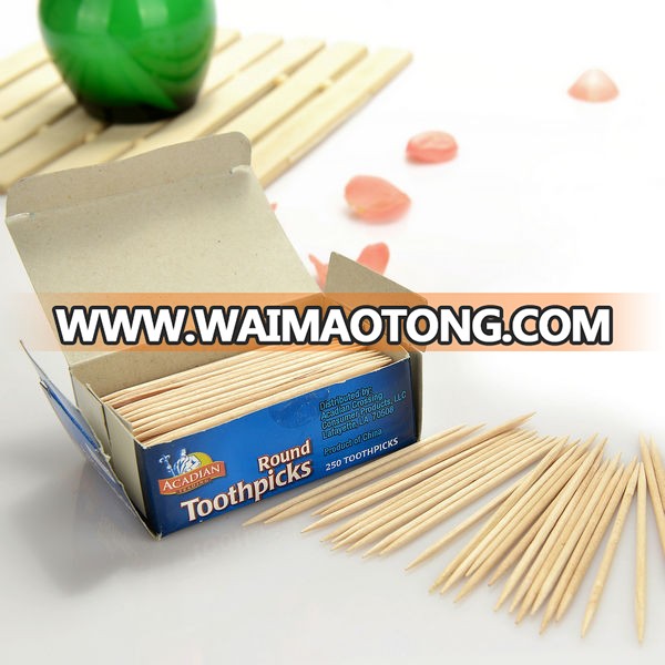 cup packed discount bamboo toothpick