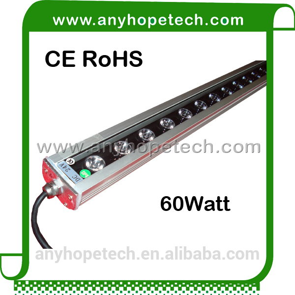 Modern design high brightness 48w led wall washer ip67