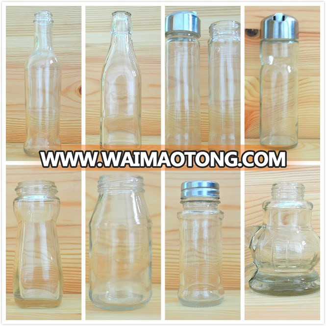 Stock rectangle glass dropper bottle with child and tamper evident cap