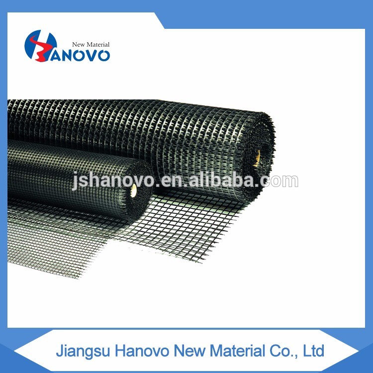 fiberglass geogrid bituminous coating