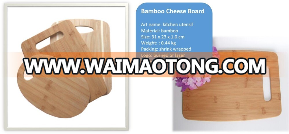 Natural Original Various shapes mini bamboo chopping board set