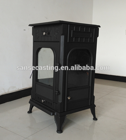 New design cast iron burner stove, cast iron heating stove BSC336-1