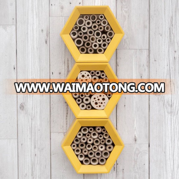 Outdoor Hexagon High Quality Wooden Bee Hive Habitat House