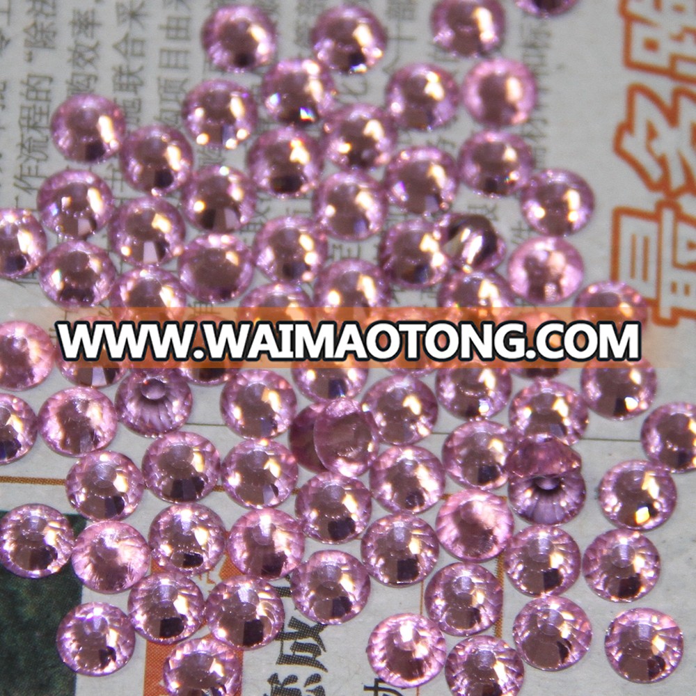 SS20 bulk packing wholesale loose hotfix rhinestone crystal light rose stone