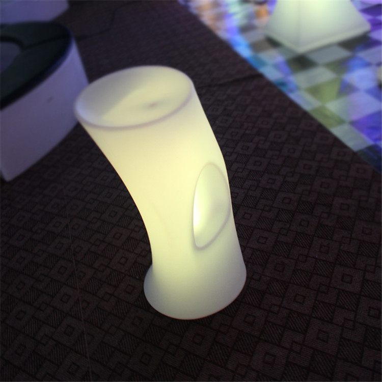 LED Plastic Bistro Standing Chair