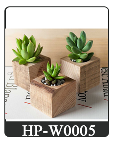 Accept Oem Simple And Modern Wood Flowerpot