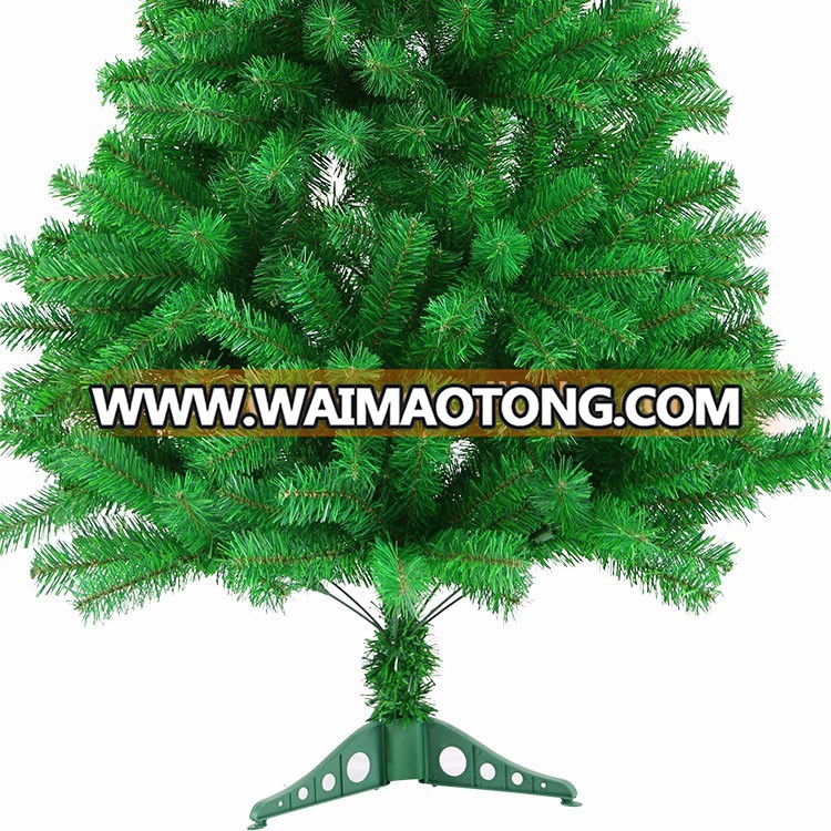 Factory wholesale artificial plastic pvc 1.5m christmas tree for christmas decoration