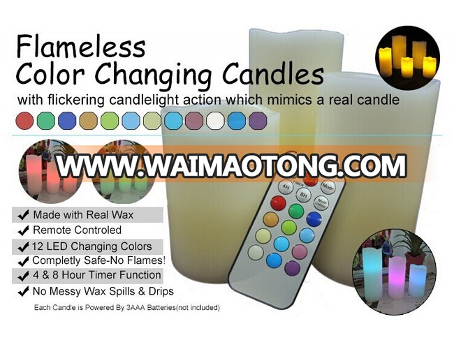 The most popular flameless led candle for party high quality and cheaper price