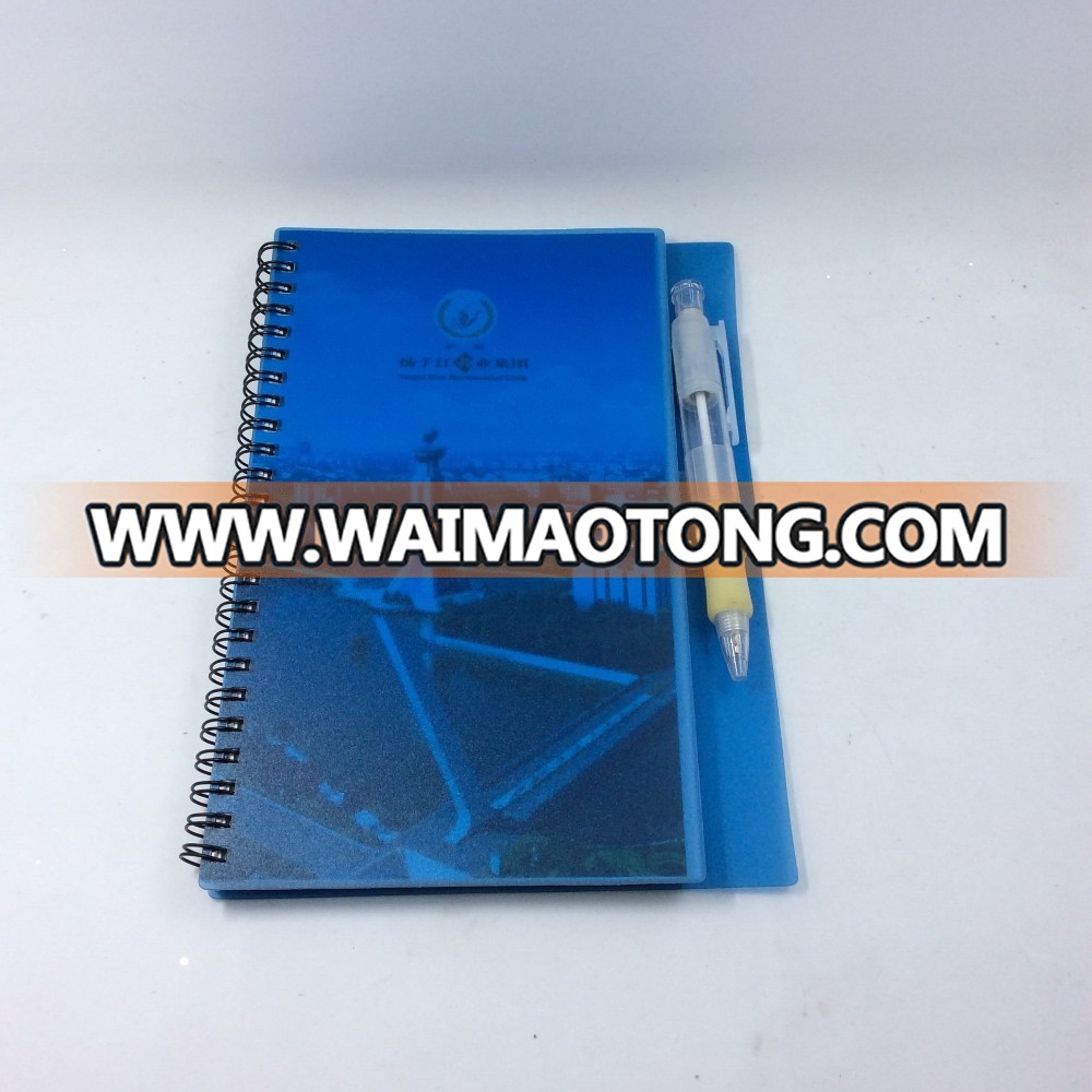 Best Selling Bulk High Quality School Notebook for Promotion with pen