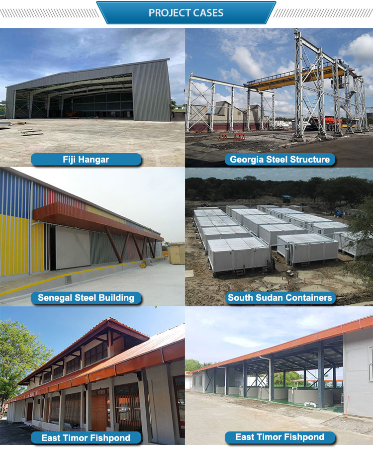 2018 new style prefabricated steel structure parking shed industrial price of structural steel for sale