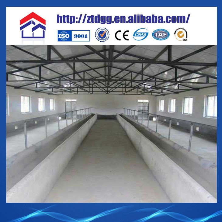 Light steel structure animal shelter products