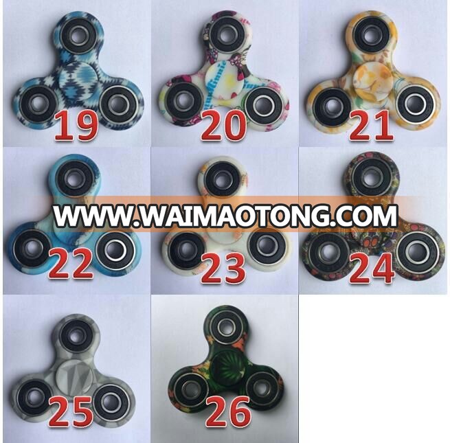 High quality stock New camouflage design ABS fidget spinner with stainless steel bearing hand spinner factory wholesale