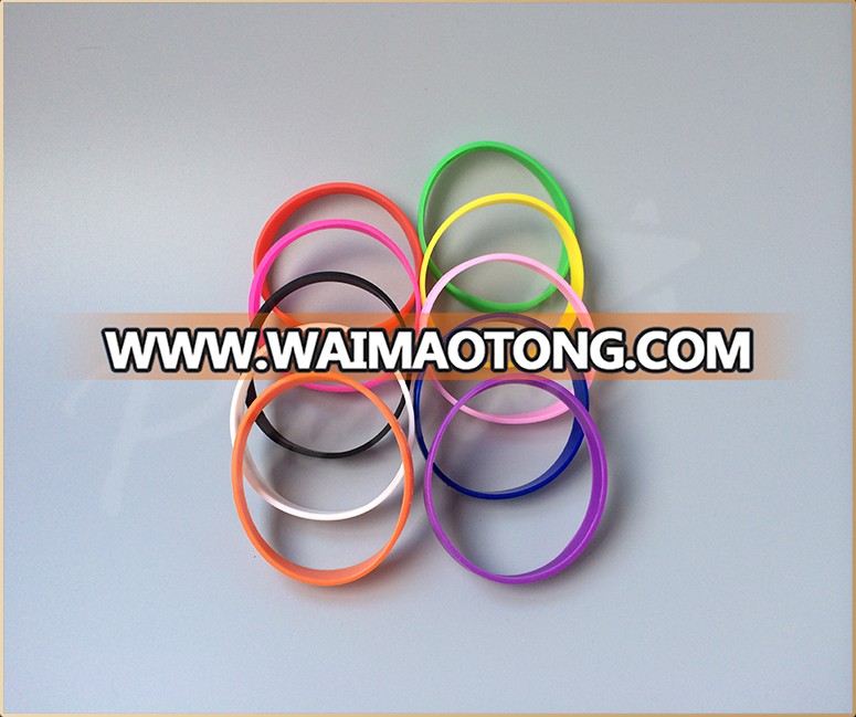 Custom silicon bracelet rubber band bracelet