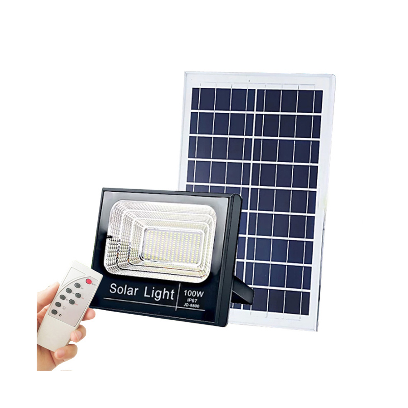 50W High Quality Exterior Solar Flood Lights Commercial