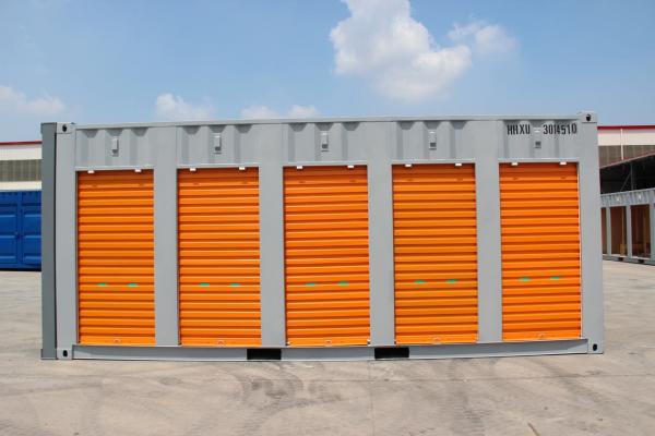 special container side open door modification container