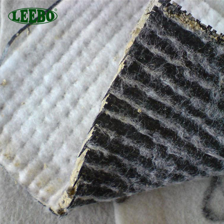 4000gsm-6000gsm spun-bonded geosynthetic clay liner for landfill