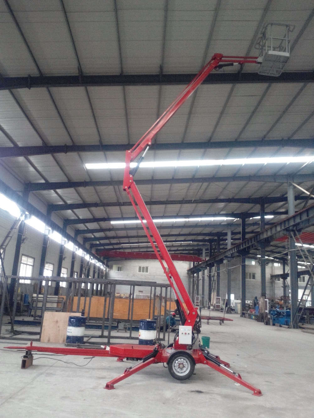 Self Propelled Articulated Aerial 16m Telescopic Boom Lift on sale