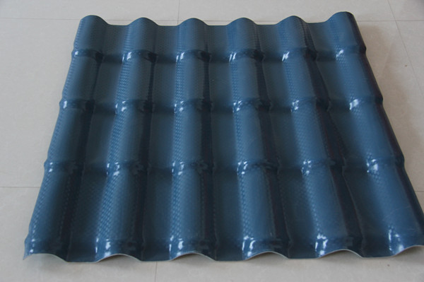 Roma 1050mm Anti UV waterproof pvc roma roof sheet/ tile roof colored venezuela PVC roof tile