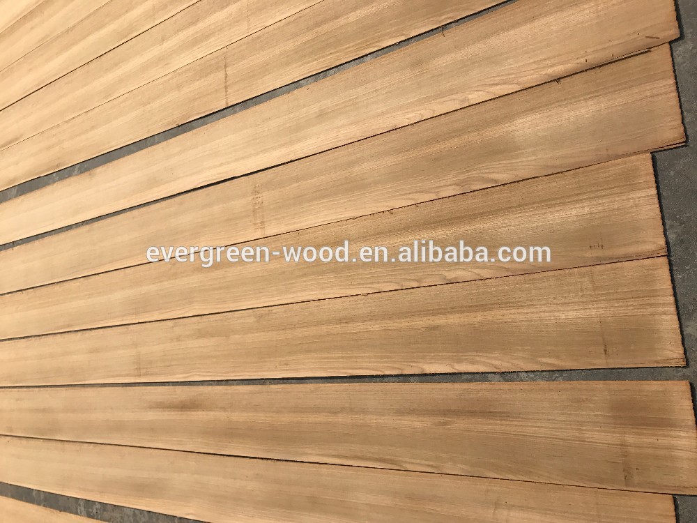 quarter cut 3mm burma teak wood yacht decking