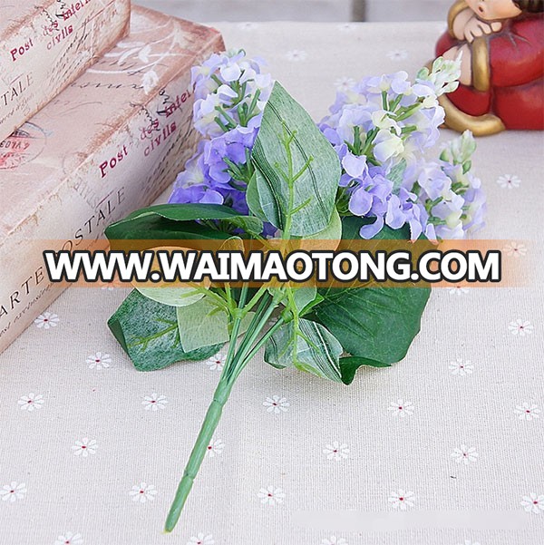 Hot sale fabric artificial hyacinth flower for wedding decoration