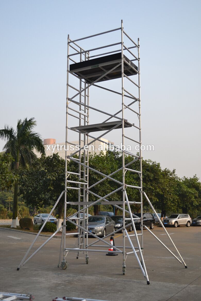 aluminum layer scaffolding truss