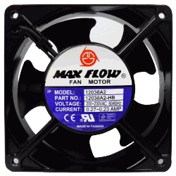 Long Life Span Powerful 110v 220v Ac Fan 120mm Axial Fan 120x120x38