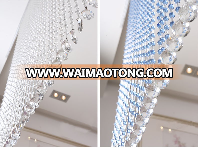 2015 Fashion Custom Home Decoration Crystal Beaded Door Curtain