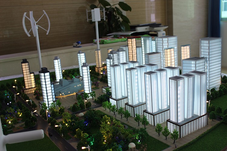 wind power generation model , architecture scale building model