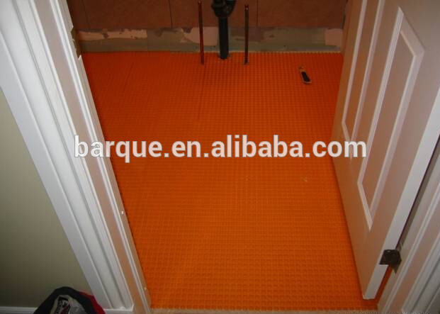 anti-hunch tile underlayment