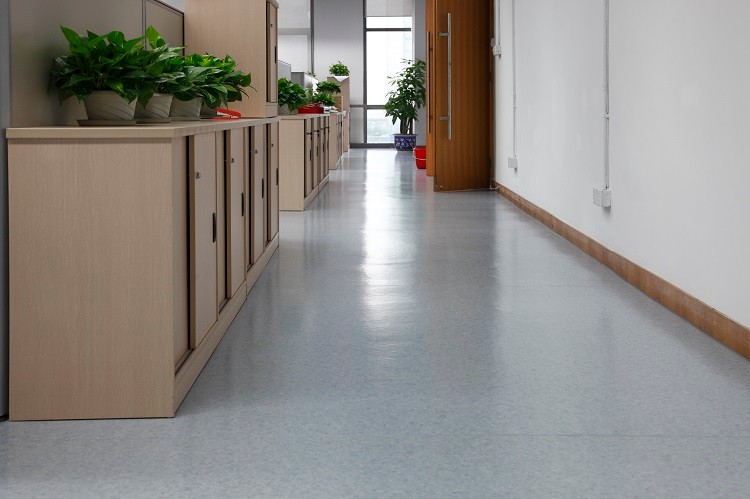 Various kinds office quality vinyl flooring roll, various choices of color and size vinyl linoleum flooring with CE/ISO