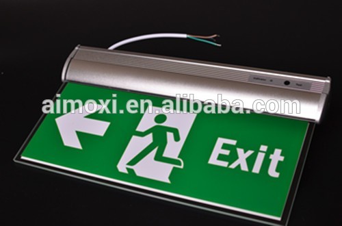 Battery backup LED Emergency Exit Signage