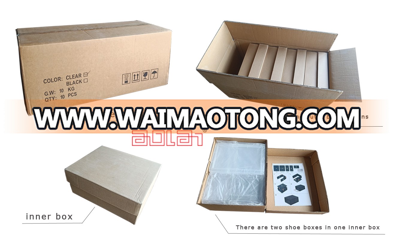 China manufacturer mens drop front shoes box sneaker boxes