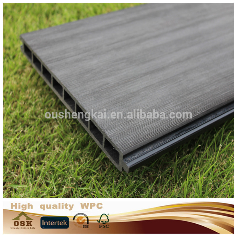 hot sale wood plastic composite wall panel wpc cladding house decoration made in china zhejiang