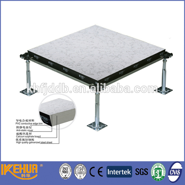 Calcium sulphate anti-static raised access floor for computer rooms and date center rooms