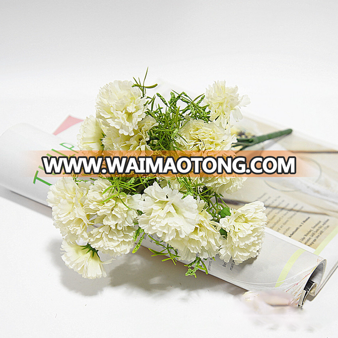 Best selling 20 heads artificial carnation for Mother's day