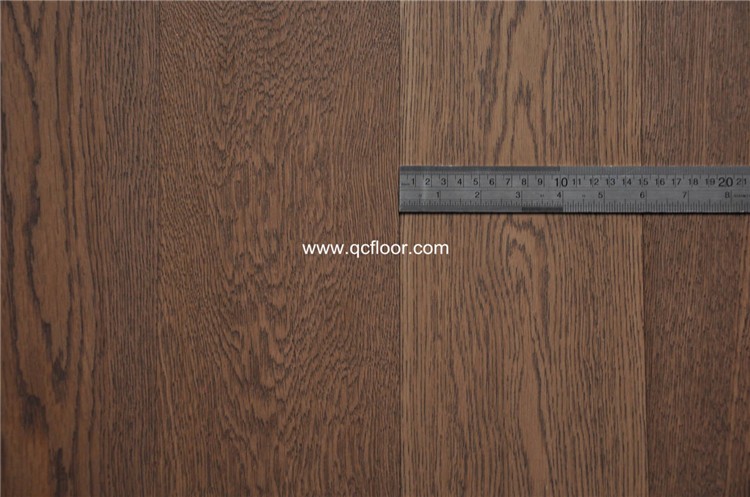 hot sale wood floor tile brushing engineered oak wood floor exported to philippines,grey oak wood flooring