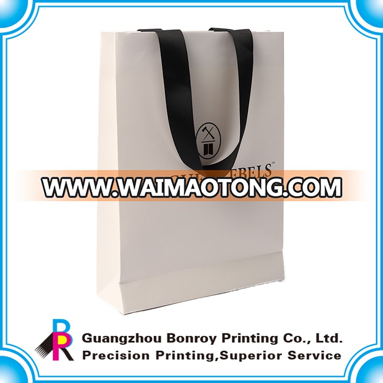 Black cloth shoe bags packaging with brand printing custom