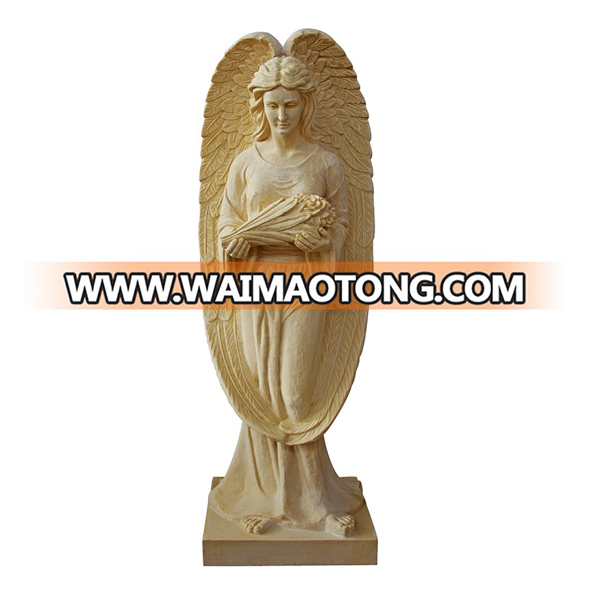 sandstone artificial stone large grave female statues